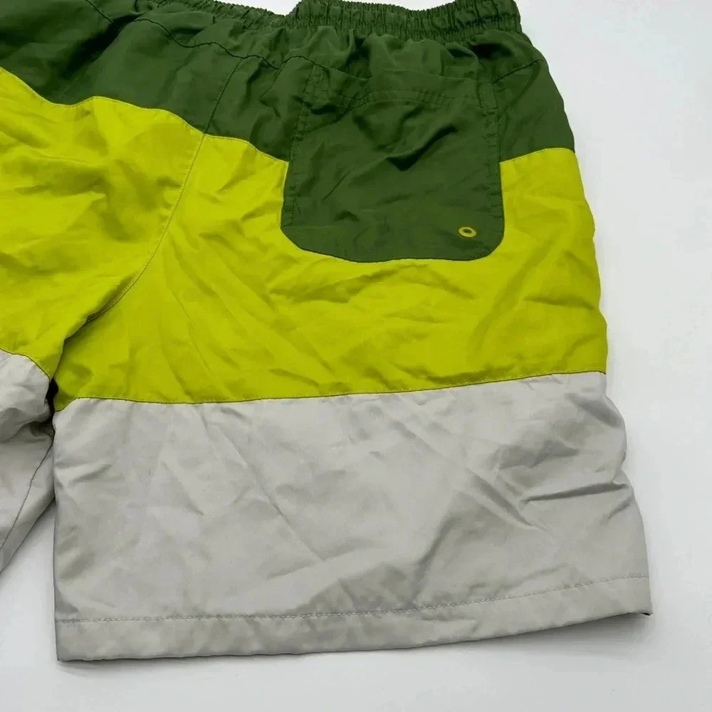 Nike CJ4486-326 Men's Sportswear City Edition Shorts Loose‎ Fit Green Size L
